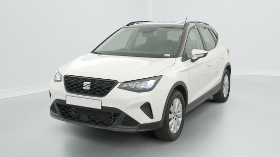 Seat Arona 1.0 TSI 110 ch Start/Stop DSG7 Business Blanc Candy Toit Noir 