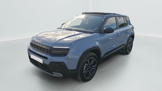 Jeep Avenger 1.2 T3 E-HYBRID 110 BVR SUMMIT Gris Storm + Toit Noir