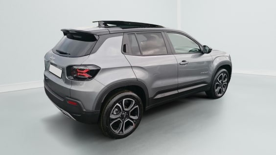 Jeep Avenger 1.2 T3 E-HYBRID 110 BVR SUMMIT Gris Granite + Toit Noir