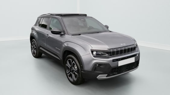 Jeep Avenger 1.2 T3 E-HYBRID 110 BVR SUMMIT Gris Granite + Toit Noir