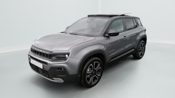 Jeep Avenger 1.2 T3 E-HYBRID 110 BVR SUMMIT Gris Granite + Toit Noir