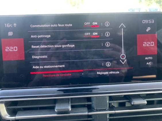 Citroën C5 Aircross 1.2 hybride 145 max boite automatique Bleu