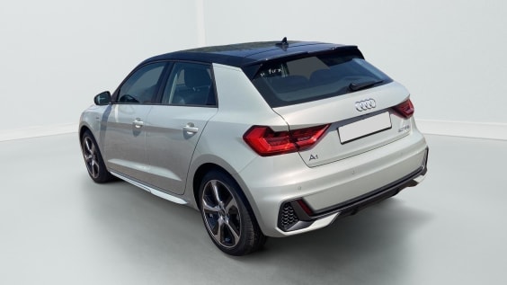 Audi A1 Sportback 30 tfsi 116 s line s tronic 7 Gris Argent T/Noir