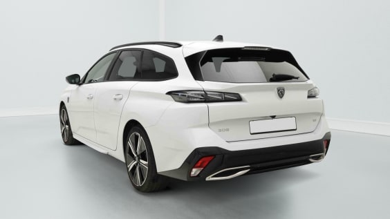 Peugeot 308 SW HYBRID 145 CH E-DCS6 GT Blanc