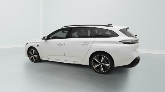 Peugeot 308 SW HYBRID 145 CH E-DCS6 GT Blanc