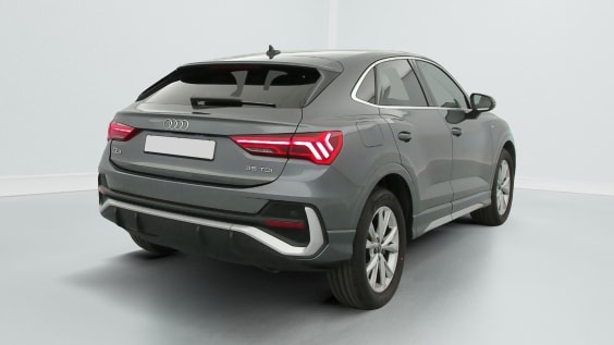 Audi Q3 Sportback 35 TDI 150 ch S tronic 7 S line Gris Daytona