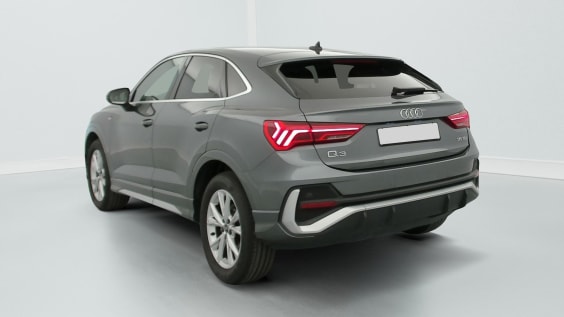 Audi Q3 Sportback 35 TDI 150 ch S tronic 7 S line Gris Daytona