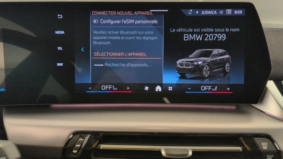 BMW X1 U11 SDRIVE 20D 163CH DKG7 M SPORT Black Sapphire Metallic