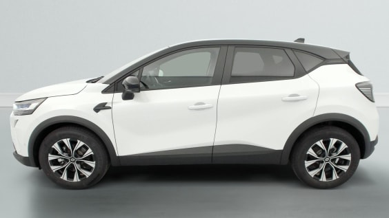 Renault CAPTUR E-Tech full hybrid 160 ch Evolution Blanc Nacré / Toit Noir Étoilé