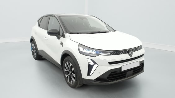 Renault CAPTUR E-Tech full hybrid 160 ch Evolution Blanc Nacré / Toit Noir Étoilé
