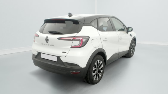 Renault CAPTUR E-Tech full hybrid 160 ch Evolution Blanc Nacré / Toit Noir Étoilé