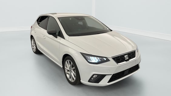 Seat IBIZA 1.0 TSI 115 CH S/S DSG7 FR Blanc Nevada
