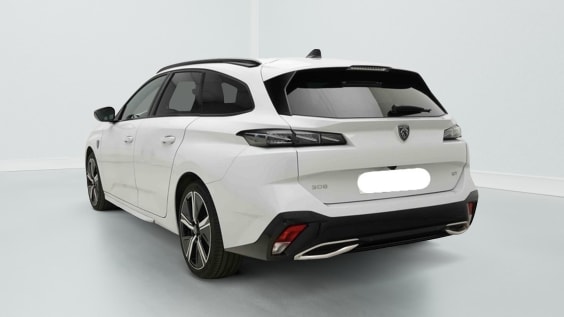 Peugeot 308 SW HYBRID 145 CH E-DCS6 GT Blanc