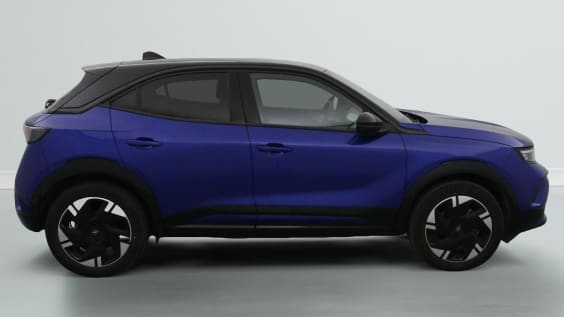 Opel Mokka-e 156 ch & Batterie 54 kWh GS Bleu Kolibri Toit Noir