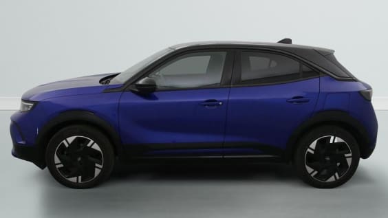 Opel Mokka-e 156 ch & Batterie 54 kWh GS Bleu Kolibri Toit Noir