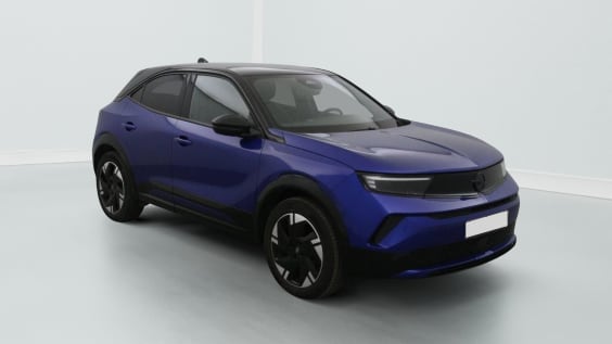 Opel Mokka-e 156 ch & Batterie 54 kWh GS Bleu Kolibri Toit Noir