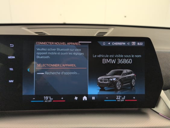 BMW X1 U11 SDRIVE 18D 150CH DKG7 M SPORT Black Sapphire Metallic