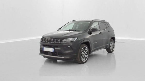 Jeep Compass COMPASS 1.5 Turbo T4 130ch MHEV Summit 4x2 BVR7 Solid Black