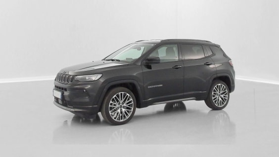 Jeep Compass COMPASS 1.5 Turbo T4 130ch MHEV Summit 4x2 BVR7 Solid Black