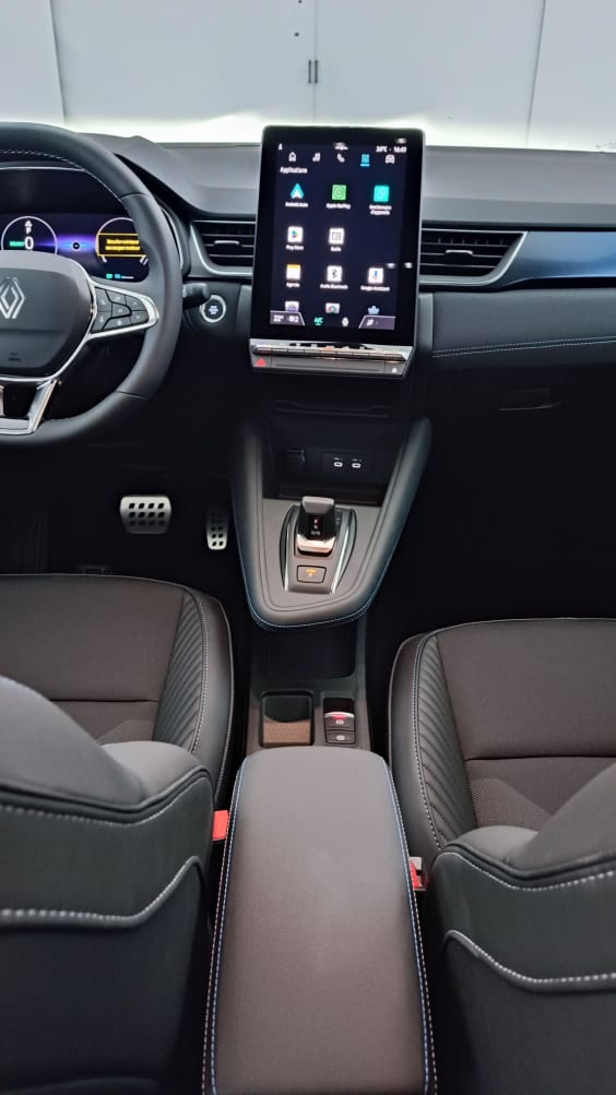 Renault CAPTUR CAPTUR 1.8 E-Tech Full Hybrid 160ch Esprit Alpine Gris Cassiopee  Toit Noir
