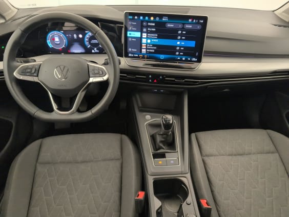 Volkswagen GOLF 8 2.0 TDI 116 BVM6 LIFE PLUS Argent Dolomite