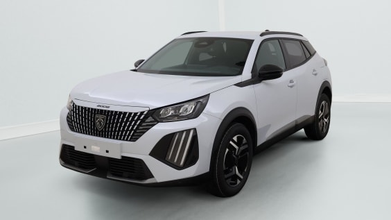 Peugeot 2008 Turbo 100 ch BVM6 Allure Blanc Okénite