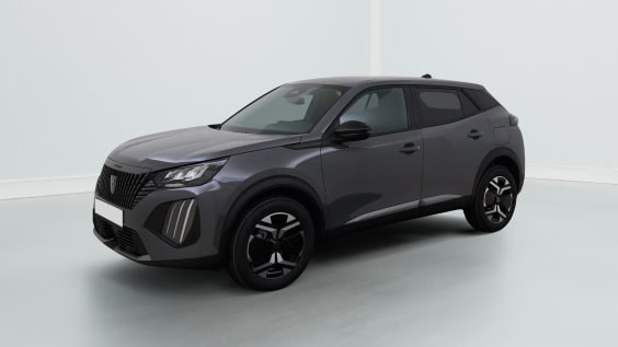 Peugeot 2008 Turbo 100 ch BVM6 Allure Gris Selenium