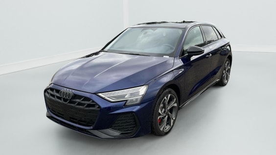 Audi A3 SPORTBACK NOUVELLE 45 TFSI E HYBRIDE RECHARGEABLE 272 S TRONIC 6 S LINE Bleu Navarre