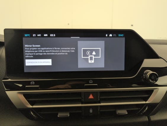 Citroën C4 PureTech 130 EAT8 Max Blanc Okénite / Toit Noir
