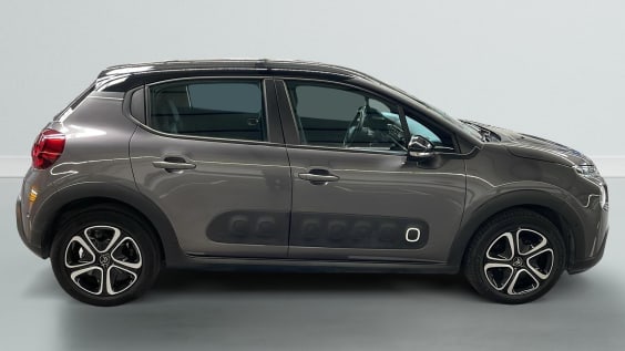 Citroën C3 PURETECH 110 S&S BVM6 SHINE BUSINESS Gris Platinium