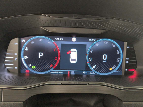 Skoda Superb Combi 2.0 TDI 150 SCR DSG7 BUSINESS Gris Argent