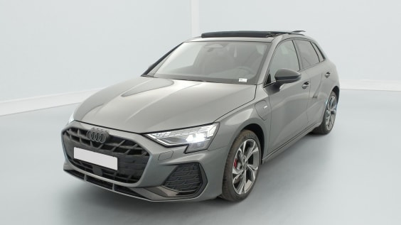 Audi A3 SPORTBACK 45 TFSI e Hybride rechargeable 272 S tronic 6 S line Gris Daytona