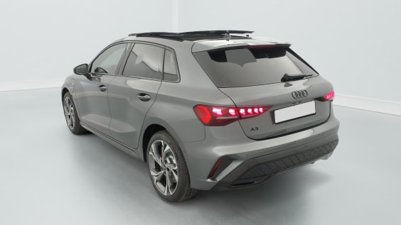Audi A3 SPORTBACK 45 TFSI e Hybride rechargeable 272 S tronic 6 S line Gris Daytona