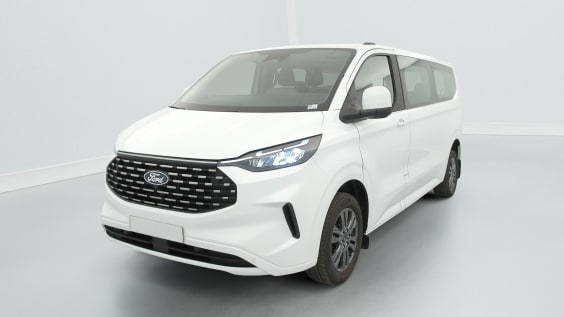 Ford Tourneo Custom 320 L2H1 2.0 EcoBlue 150 ch Titanium Blanc Glacier