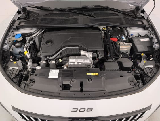 Peugeot 308 NOUVELLE HYBRID 145 E-DCS6 ALLURE Blan Okénite