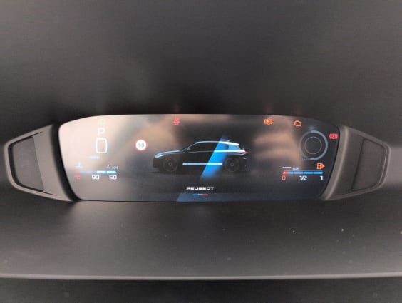 Peugeot 308 NOUVELLE HYBRID 145 E-DCS6 ALLURE Blan Okénite