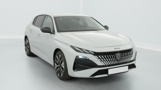 Peugeot 308 NOUVELLE HYBRID 145 E-DCS6 ALLURE Blan Okénite