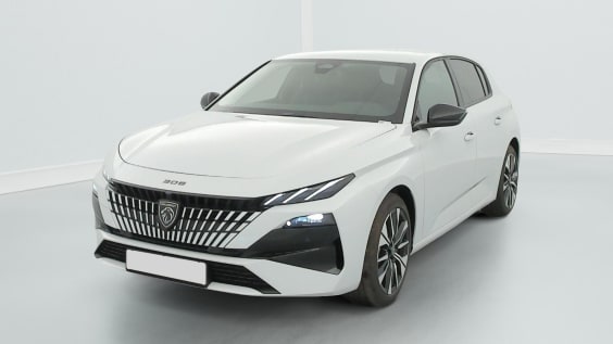 Peugeot 308 NOUVELLE HYBRID 145 E-DCS6 ALLURE Blan Okénite