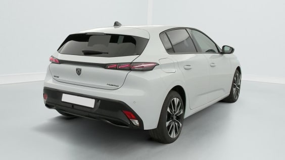 Peugeot 308 NOUVELLE HYBRID 145 E-DCS6 ALLURE Blan Okénite