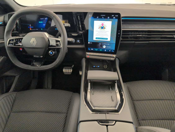 Renault ESPACE VI Espace full hybrid E-Tech 200 ch 7pl Esprit Alpine Blanc Nacré