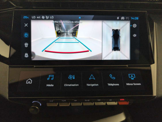 Peugeot 408 Hybrid 145 e-DCS6 Allure Noir Perla Nera
