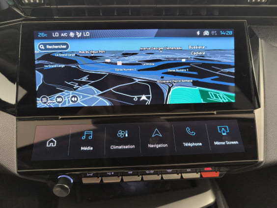 Peugeot 408 Hybrid 145 e-DCS6 Allure Noir Perla Nera