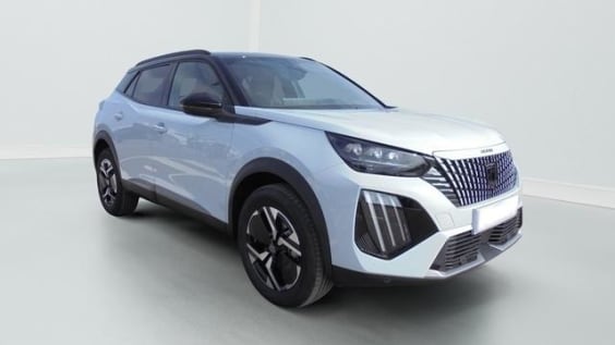 Peugeot 2008 Hybrid 145 ch e-DCS6 GT Blanc Okénite