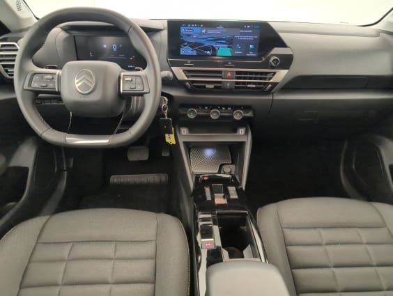 Citroën C4 Hybride 145 ch e-DCS6 Plus Blanc Okenite