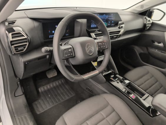 Citroën C4 Hybride 145 ch e-DCS6 Plus Blanc Okenite