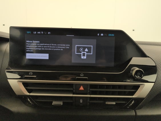 Citroën C4 Hybride 145 ch e-DCS6 Plus Blanc Okenite