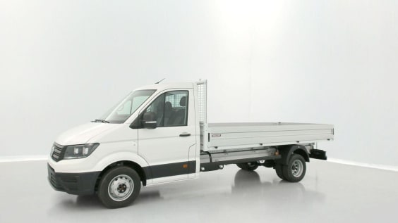 Volkswagen Crafter cc Crafter cc 35 L4 RJ 2.0 TDI 163ch Business BVA Plateau JPM Blanc Candy