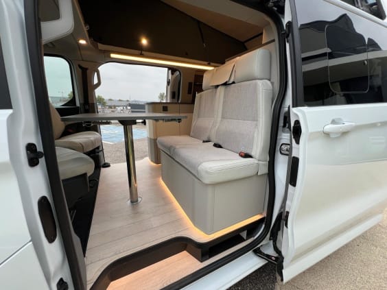Westfalia KIPLING NOUVEAU FORD TRANSIT CUSTOM 170 CV 4X4  BVA8 Gris Lunaire 