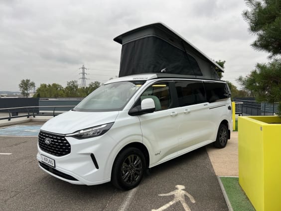 Westfalia KIPLING NOUVEAU FORD TRANSIT CUSTOM 170 CV 4X4  BVA8 Gris Lunaire 