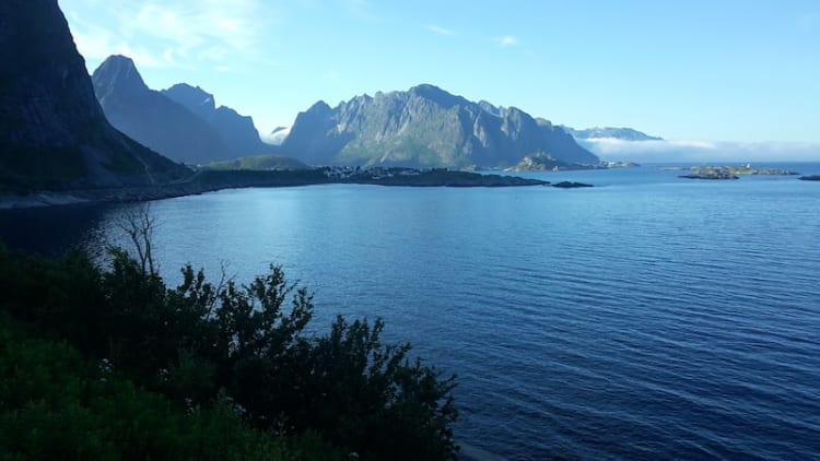 Iles Lofoten en Norvège 